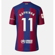 Barcelona Raphinha Belloli #11 Hemmatröja Dam 2023-24 Korta ärmar